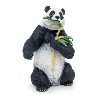 Panda s bambusem